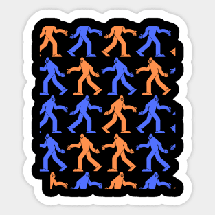 New York sports Bigfoot style Sticker